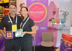 The Fresh Energy brand of dates produced by Atlas Produce in California, Robert Dobrzanski and his wife Nicole.
